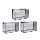 HONITANO 3 Stück Teiliges Aufputz Steckdosenabdeckung aus Wasserdichtes Schutzgehäuse mit Dickem...