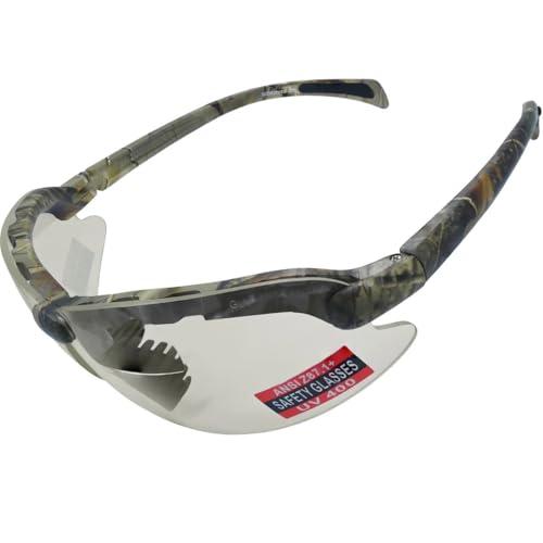 Spits Eyewear Hunting Bifocal Safety Glasses, Forest Camo