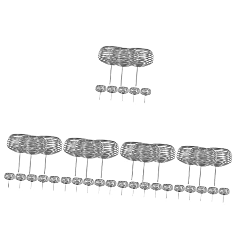 Hanabass 50 Pcs Fertilizer Box Plant Fertilizer Orchid Fertilizer Stainless Steel Container Flower Fertilizer Box Fertilizer Mesh Baskets Bonsai Fertilizer Tool Plant Fertilizer Box Silver #TOP7
