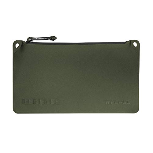 Magpul DAKA Pouch Zippered Tactical Range Tool and Gear Bag, Olive Drab Green, Medium (7" x 12") (MAG857-315)