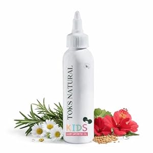 Kids Hair Growth Oil – Hair Growth Elixir | Natural Ayurvedic Hair Oil for Children’s Scalp, Edges & Hair Strengthening – 120ml