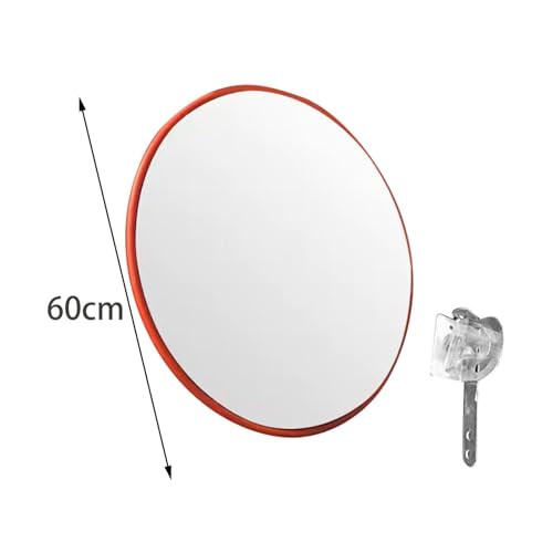 Miroir convexe angle pour la sécurité routière extérieure 60 cm et espaces publics