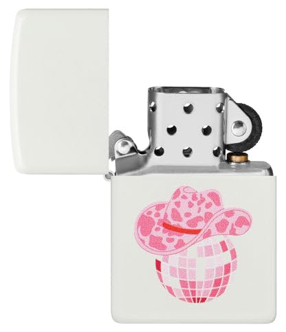 Encendedor Zippo personalizado Grabado Honky Tonk Blanco Mate miniatura 7