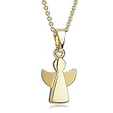 Inclusive einer filigranen Ankerkette, die in der Länge verstellbar ist (36 oder 38 cm), aus vergoldetem 925er Sterlingsilber.
