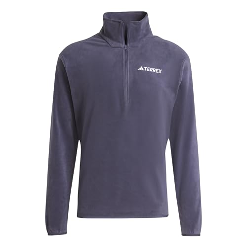Image of adidas Men's Terrex Multi Essentials Half-zip Fleece Hiking Jacket