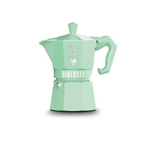 Bialetti Moka Exclusive 3 Tazze Vintage (6 Tazze, Verde)