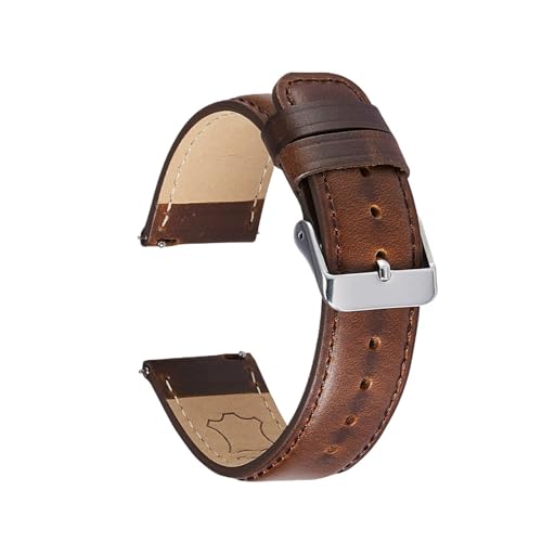 Bracelet de montre en cuir à dégagement rapide interchangeable 20mm 22mm