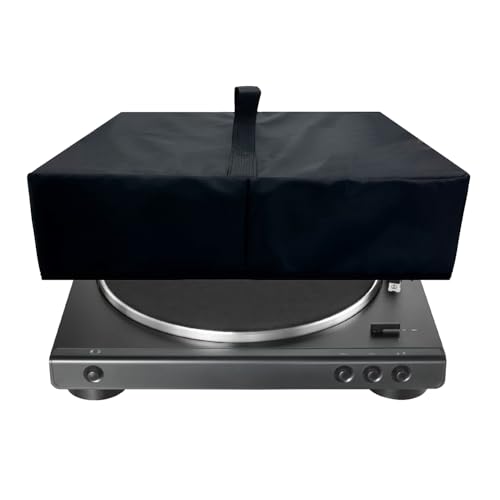 Wanty Turntable Dust Cover Protective Cover Record Player Dust Case Sleeve Compatible with Audio-Technica AT-LP60X and AT-LP60XBT Stereo Turntable