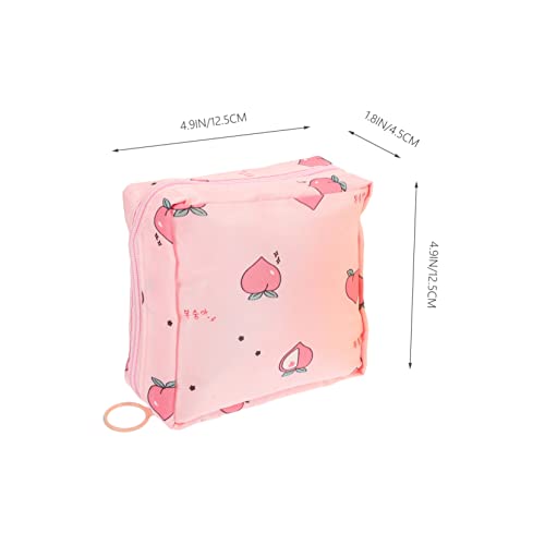 Healeved 2 Pçs Bolsa De Armazenamento De Absorvente Higiênico Carteiras Grandes Para Capacidade Extr