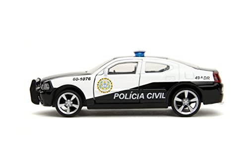 Jada Fast & Furious 1:32 Dodge Charger Police Car miniatura 4