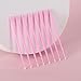 Tbestmax 2000 Pcs Micro Applicator Brush, Micro Swabs, Disposable Eye Lashes Mascara Wands for Eyelash Extension - Pink