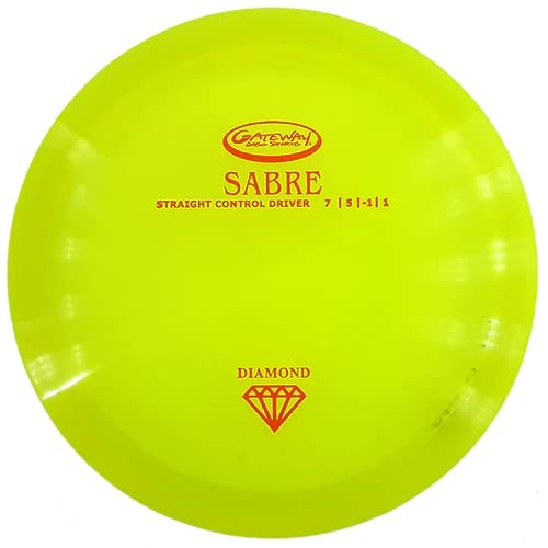 Gateway Disc Sports Diamond Sabre Fairway Driver Golf Disc [Colors Will Vary] - 170-172g
