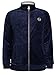Sergio Tacchini Men's Court Velour Track Jacket, Maritime Blue/Gardenia, XXL
