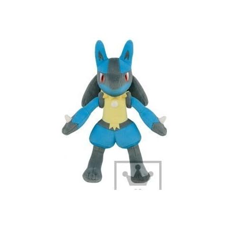 Amazon ポケモン 劇場版ポケットモンスター キミにきめた でっかいぬいぐるみ ポッチャマ ルカリオ ルカリオ単品 ぬいぐるみ おもちゃ