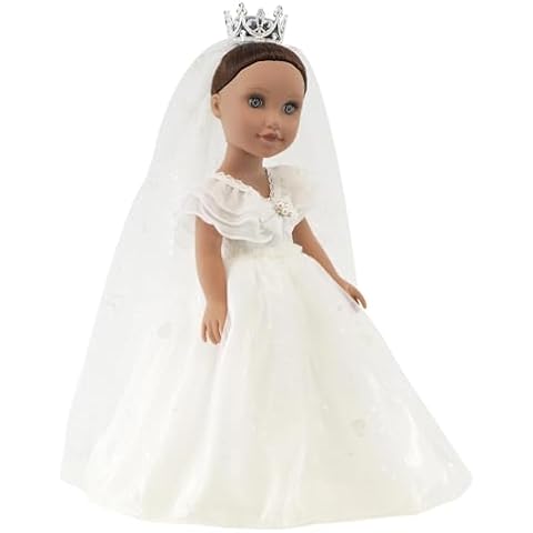 Bibi Doll Bride Lily 18" Fashion Doll Cover