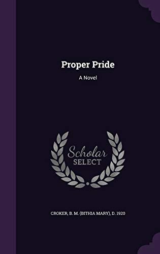Proper Pride 1341637433 Book Cover