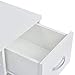 ROCKPOINT Axess White Computer Keyboard Tray and Drawer Small Home Office Bedroom, Homework and School Studying Writing Desk for Student with Storage