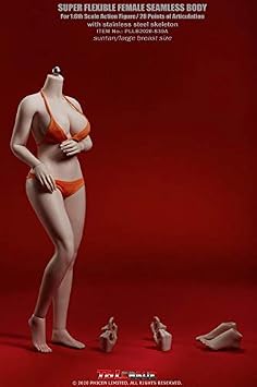 TOYBARJAPAN TBLeague PLLB2020-S39A, 1/6 Scale Action Figure, Santan Skin, Beautiful Plush, Super Flexible, Seamless Body, Undergarment Head Not Included