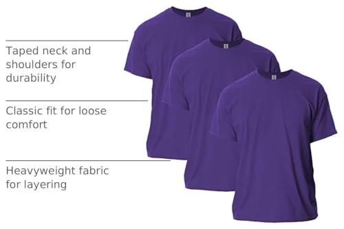 Image of Gildan Adult Ultra Cotton T-Shirt, Style G2000, Multipack