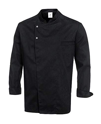 BP 1547-684-57-XS Kochjacke, Lange Ärmel mit Manschetten, 200,00 g/m² Stoffmischung mit Stretch, grau ,XS