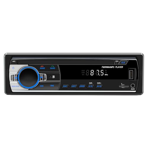 VesVas J[I[fBI 1DIN Bluetooth ԍڃv[[ MP3 FMWI nYt[ 12V 24V Ή USB microSD AUX CRCU[ Xs[J[ڑ v\ X}zA p gbN oX CX