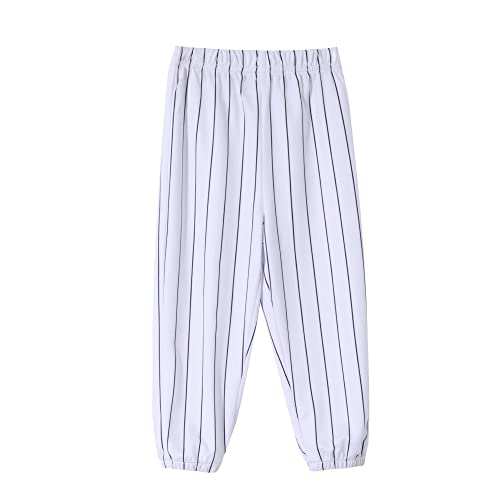 BAICAIYU Kids Baseball Stripe Long Pants, 1T Summer Shorts