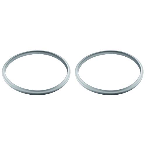 Preisvergleich Produktbild Silit 21.5004.7728 Sicomatic Dichtungsring Ø 18 cm, Gummi, grau (2 Stück)