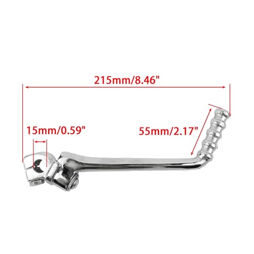 Pédale de kick 16mm en aluminium pour sorties tout-terrain et enduro en moto SSR BSE