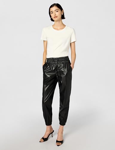[BLANKNYC] Women\'s Vegan Leather Jogger, Night Crawling - Thumbnail 3