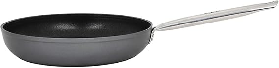 Leggno Master Titanium 26Cm Tava, Çelik Sap Metalik Gri