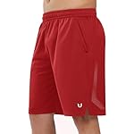 NORTHYARD Men's 10" Athletic Basketball Shorts with Zipper Pockets Quick Dry Lightweight Running Workout Gym Tennis Shorts