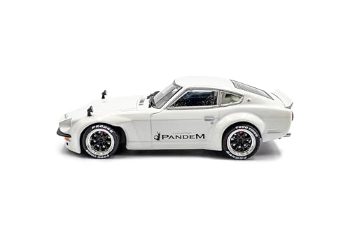 Solido Modelo de Coche 1:43 240Z Pandem 1973 Blanco miniatura 5