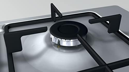 BoschPBP6B5B60 Gas hob, 60 cm, Stainless steel, Serie 2, Built in
