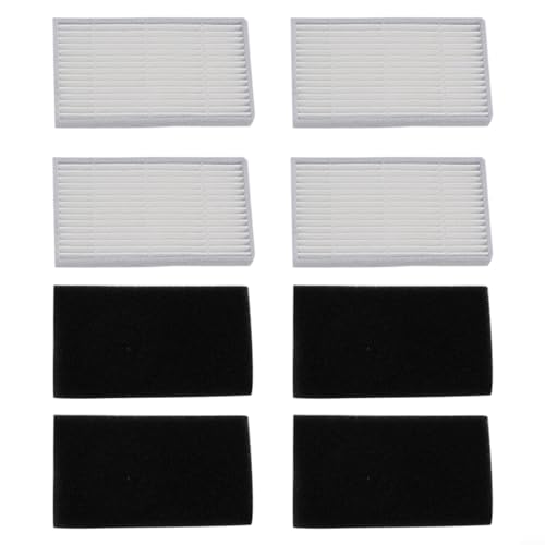Paquete de 4/10 filtros HEPA para Conga 7490, 8290 Immortal, piezas de repuesto de filtro de aspiradora robot (paquete de 4)