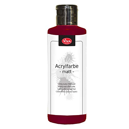 Viva Decor GmbH Acrylfarbe 90ml - Bordeaux -