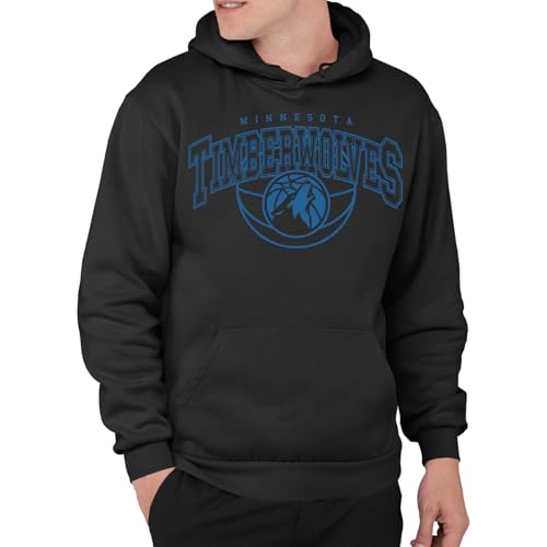 Minnesota Timberwolves NBA Monochromatic Arch - NBA Adult Pullover Hooded Fleece For Men & Women