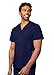 Adar Universal Unisex Pflegebekleidung - Medizinische Tunika mit V-Ausschnitt - 601 - Navy - L
