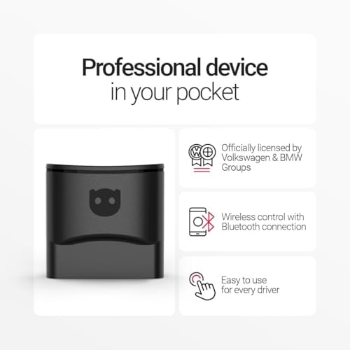 Image of OBDeleven 3 OBD II Diagnostic Scanner for VW, Audi, Seat, Cupra, Skoda, BMW, Mini - Bluetooth Device, Android & iOS Compatible (OBDeleven 3 Device)