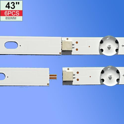 Retroiluminación LED 43UH620V de alta densidad con 8 luces para repuestos de pantallas UHD 4
