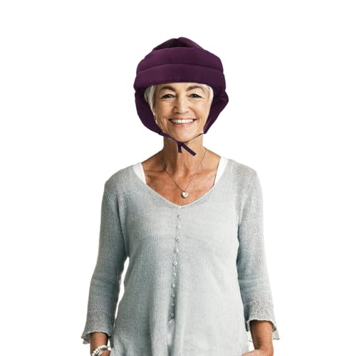 Casco protector de cabeza para ancianos anticaídas con algodón transpirable diario 5