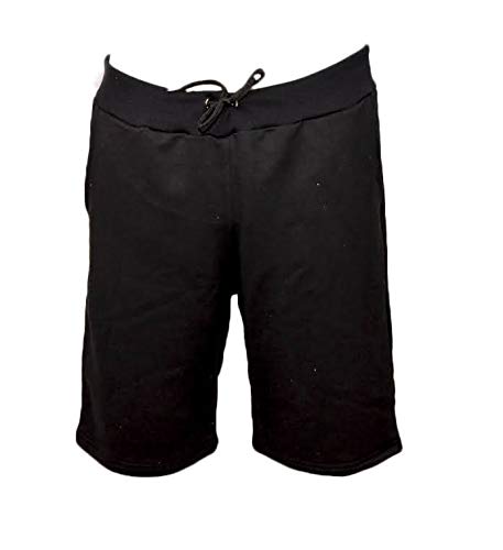 Kit 3 Bermudas Short Moletom grife New Basic (Preto, GG)