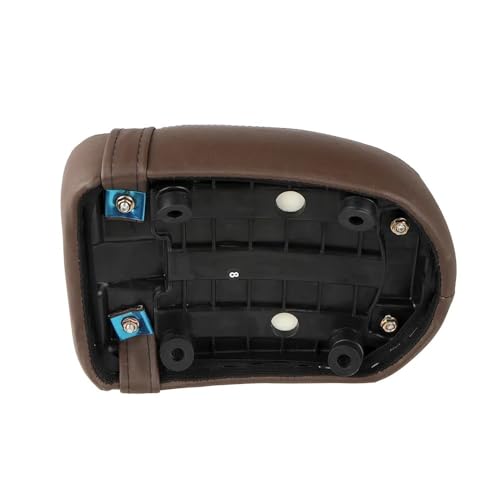 Cojín de moto Honda Rebel 1100 acolchado y resistente al agua color marrón 6