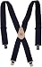 CLC Custom Leathercraft 110BLU Heavy-Duty Work Suspenders, Elastic Straps, One Size, Blue