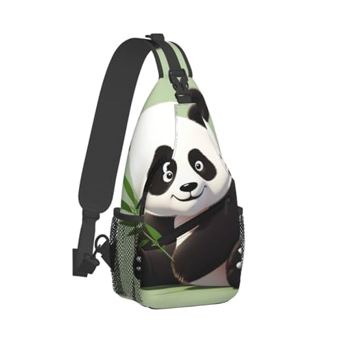 Bolso Cruzado para Hombre Tipo Sling Negro miniatura 2