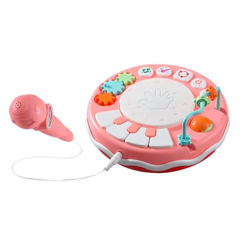 Bexdug Jouet de Batterie Musicale pour, Jouets d'instruments de Musique - Jouet à Frapper à la Main Clap Drum,Instruments de Musique Montessori, Tambour à Clap, Jouet à Frapper à la Main pour garçons