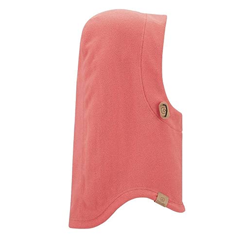 Coal Stanwood Warm Fleece Ski Hood, Coral Pink