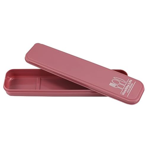 Porta Talheres Para Marmita Individual Portátil Estojo Bolsa Na Cor Rosa