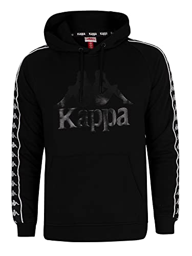 Kappa 303WH20-900_XXL Maglia di Tuta, Black, Uomo
