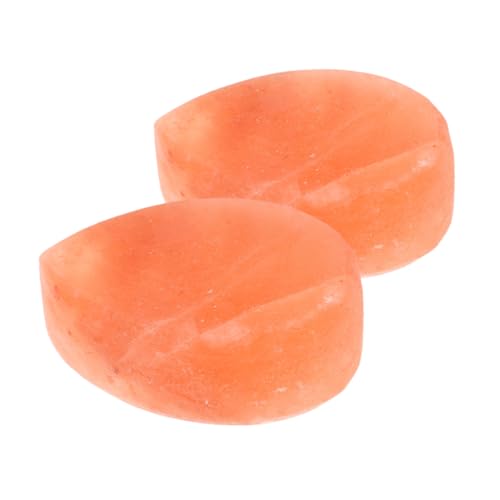 PartyKindom 2piezas Piedras De Masaje De Natural Piedra Cristal Para Exfoliación Corporal Facial y Pies Cuidado Piel Herramienta Para Spa Casa