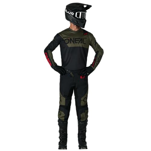 O'NEAL Element MX Pant Mens Racewear Black/Olive 34 by O'NEAL - Image 2